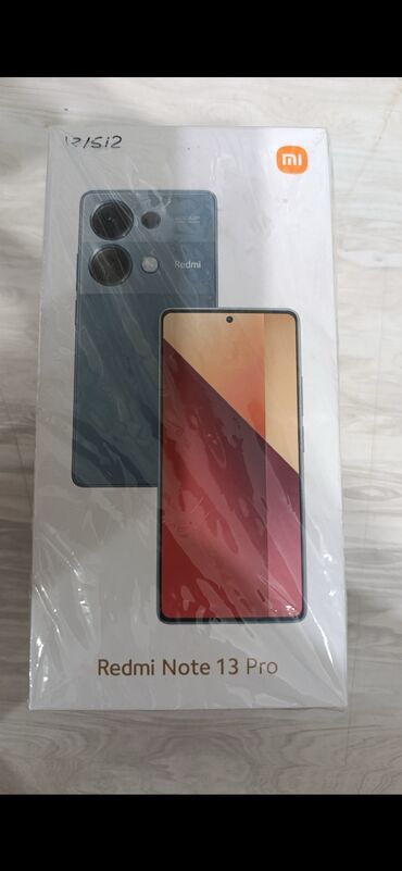 элитные номера телефонов: Redmi, Redmi Note 13 Pro, Колдонулган, 512 ГБ, түсү - Кара, 2 SIM