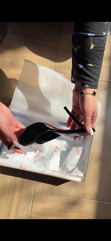 туфли verona: Туфли, 38, Christian Louboutin, Новый, цвет - Черный — 4