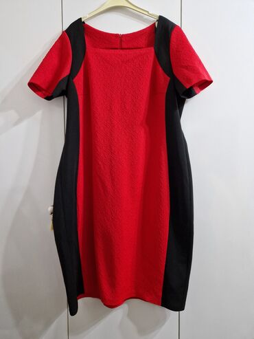 Вечернее платье, Миди, 5XL (EU 50)