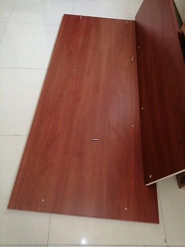 Ofis mebeli: Müdür kabineti masasi ofis dəsti. Kabinet dəsti stullar, stollar, Kafe — 4