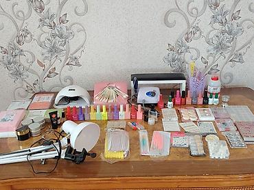 lama şubası: Manikür ustaları üçün tam peşəkar dəst - UV/LED lampa (ekranlı) - — 3