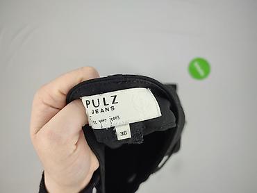 klapki pitbull 43: PULZ, Spodnie materiałowe damskie, rozmiar S — 4
