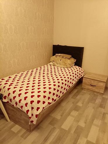 Yataq otağı dəstləri: Yataq otağı mebel dəsti - Tərkib: tək nəfərlik çarpayı (başlıqla) — 3