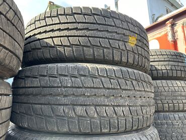 Шины: Шины 215 / 60 / R 16, Зима, Б/у, Пара, Легковые, Япония, Dunlop