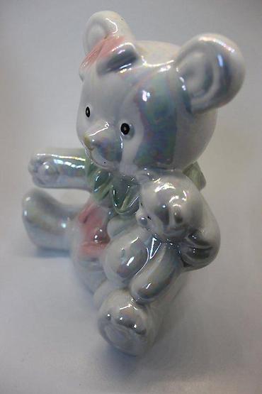 Figure: STARA KERAMIČKA FIGURA MEDVEDA, RARITET | Stara keramička figura — 2