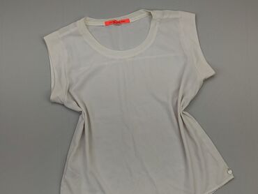 t shirty damskie białe z nadrukiem: T-shirt, Mango, S, stan - Dobry