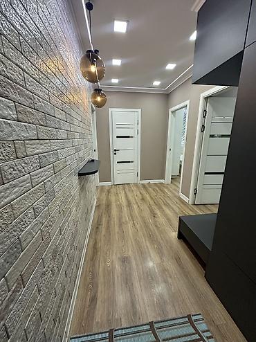 Продажа квартир: 2 комнаты, 56 м², Аламедин-1 мкр Индивидуалка, 1 этаж, Дизайнерский ремонт — 2