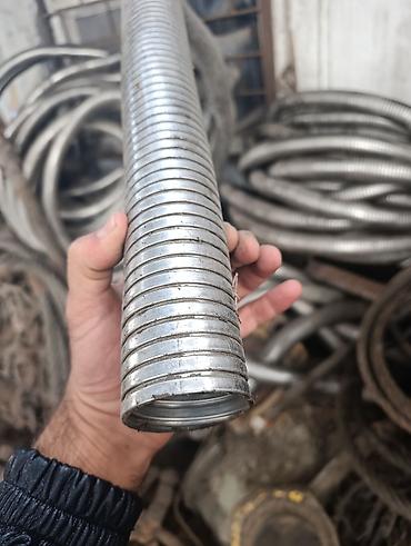 труба: Metal boru – çevik spiral gofra (flex) hortum - Material — 3