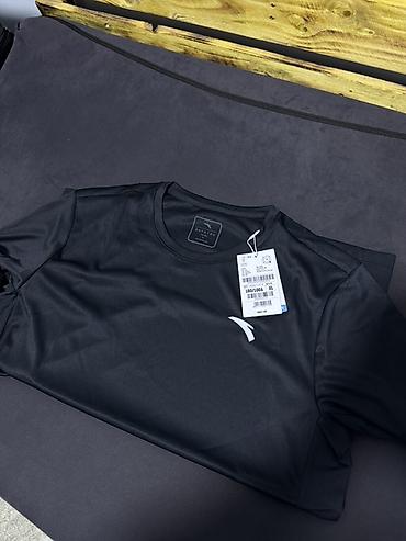 pull and: Спортивные футболки с коротким рукавом, размер XL. - Цвета: черный и — 1