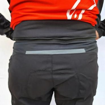 Sportska odeća: Pantalone za motor sa štitnicima Dainese Air Tex crno crvene — 12