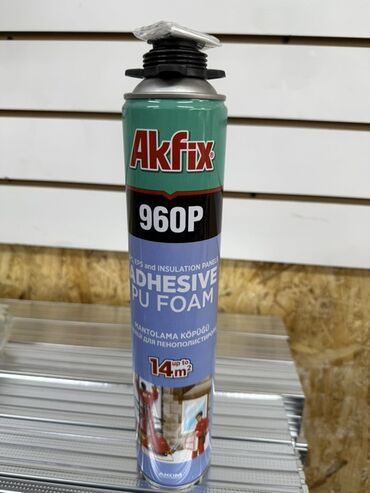 клей в7000: Клей-пена Akfix 960P, предназначенная для крепления плит EPS и