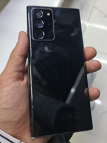 Уюлдук телефондор жана аксессуарлар: Samsung Galaxy Note 20 Ultra, Колдонулган, 256 ГБ, түсү - Кара, eSIM, 2 SIM — 4