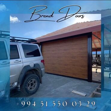 Qaraj darvazaları: Avtomatik Qapılar. Paneldən Yığılma. Qol motorlar. Rəsmi zəmanət — 8