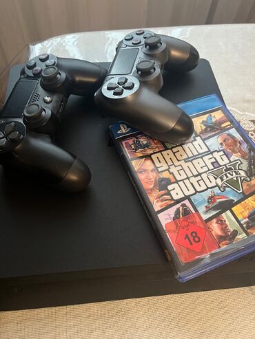 ps4 slim 1 tb: Salam. Şəxsi işlətməyim üçün almışdım. Playstation klublarda