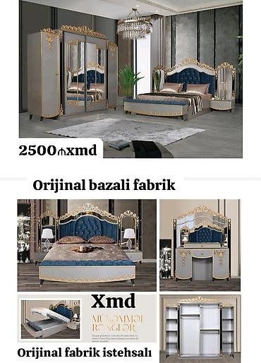 kamot qablari: Original fabrik istehsalı mebel dəstləri 1) Yataq otağı dəsti – 1400₼ — 3