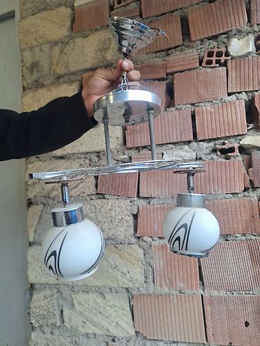 lustur altı: Çılçıraq, 2 lampa, Metal — 2