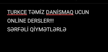 tarqovu iş elanlari: ONLİNE TURKCE DANİSMA KURSU ONLİNE SEKİLDE VE COX SERFELİ QİYMƏTLERLE