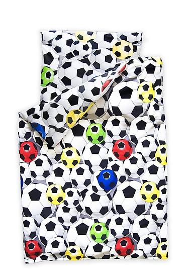 dormeo sa greskom: Posteljina 140x100cm Football Udobna i nežna posteljina za dečji — 1