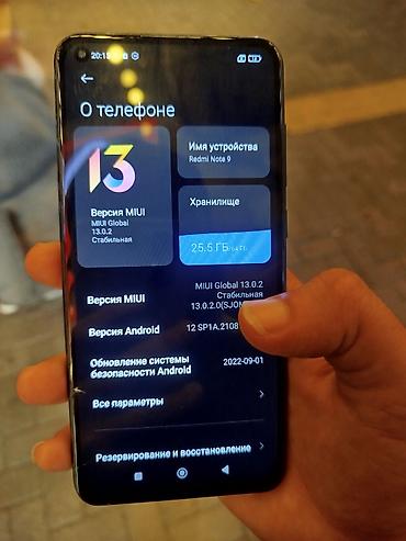 xiaomi note: Redmi Note 9, 64 GB, rəng - Yaşıl, İki sim kartlı — 3