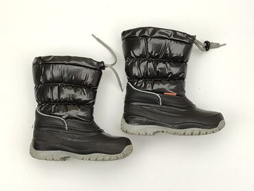 buty sportowe czarne: High boots 28, Used