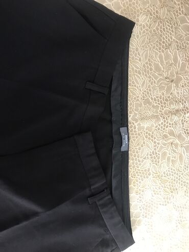 классические брюки женские: Классикалык, Түз, Бели орто, Корея, Күз-жаз, 2XL (EU 44), 3XL (EU 46)