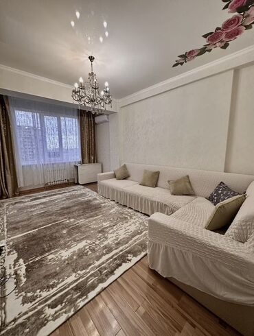 цены на квартиры в бишкеке 2019: 2 комнаты, Агентство недвижимости, Без подселения, С мебелью полностью