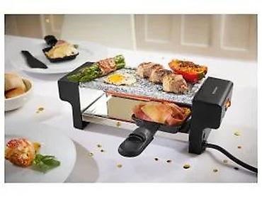 Sve za roštilj: SilverCrest mini raclette/gril sa kamenim pločom - Kompaktan — 8