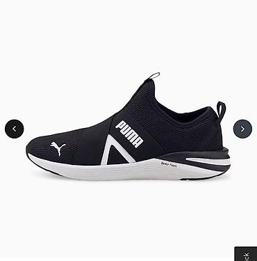 puma женские: Кроссовки, 37.5, 38, Puma, Б/у, цвет - Черный, Платная доставка, Самовывоз — 2