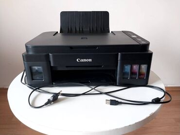 plansetler ucuz qiymete: Printer Canon PIXMA G2415 Çox az işlənib, 3 aylıq layihədə istifadə