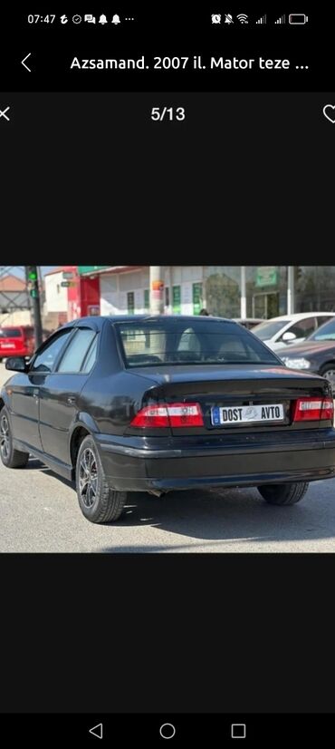 мото: Iran Khodro Samand: 1.6 l | 2007 il 18000 km Hetçbek