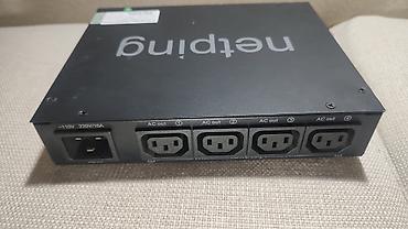 Modemlər və şəbəkə avadanlıqları: NetPing 4/PWR-220 v4/SMS İP PDU (Uzaqdan İdarəolunan Rozetka) Yaxşı — 1