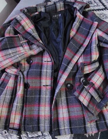 haljine m: M (EU 38), Plaid, With lining