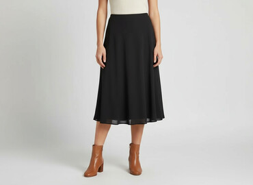 czarne spódnice tiulowe midi: Wallis, Women`s skirt, size L