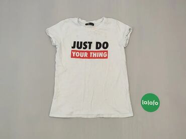 Koszulki: Koszulka 2XS (EU 32), wzór - Print, kolor - Biały