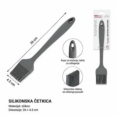 KMT Veliki kvadratni silikonski čistač 2406511 Opis: - Silikonska