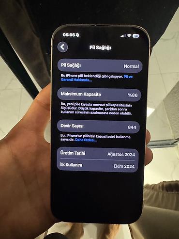 alfon 16: IPhone 16 Pro, 128 GB, Qızılı, Face ID — 5