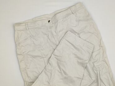 Material trousers for women, size 6XL (EU 52)
