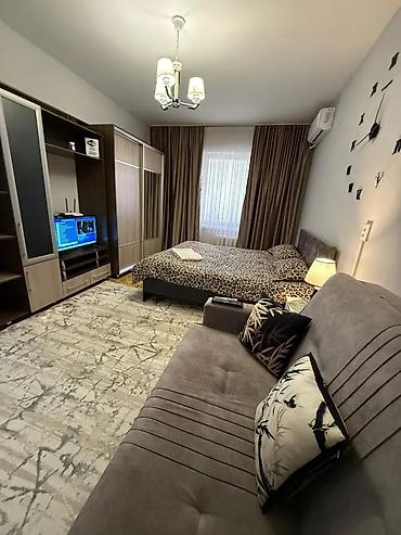 Посуточная аренда квартир: Студия, Постельное белье, Кондиционер, Парковка — 7