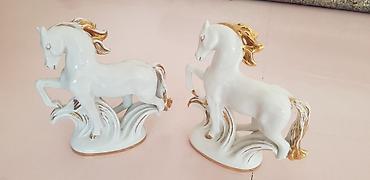 at figurları: Fiqur, Keramika, rəng - Ağ — 4