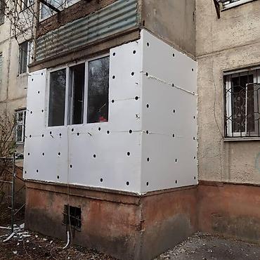 Фасадные работы: Услуги по выносу, остеклению и облицовке балконов и лоджий под ключ — 54