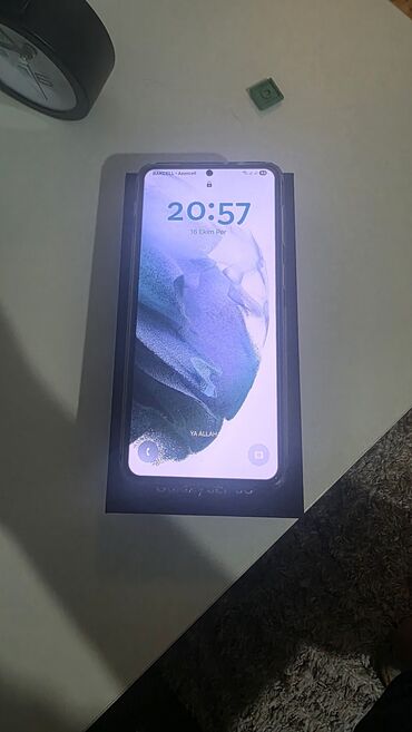 samsunq alpha: Samsung Galaxy S21 Plus, 128 GB, rəng - Qara