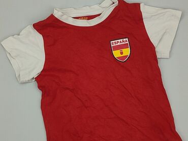 pomaranczowa letnia sukienka: T-shirt, H&M, 1.5-2 years, 86-92 cm, condition - Good