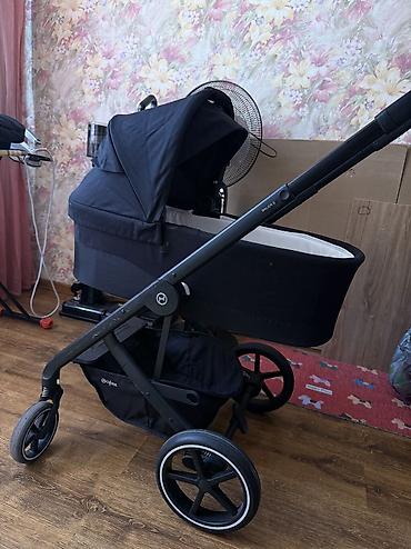 коляски с большими колесами: Коляска, Cybex, цвет - Черный, Б/у, Самовывоз, Бесплатная доставка, Платная доставка — 5