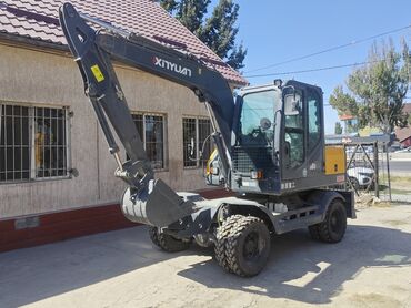 разбор экскаватора: Xinyuan 65 колесный экскаватор в наличии в Бишкеке,ковш 0,18 м³