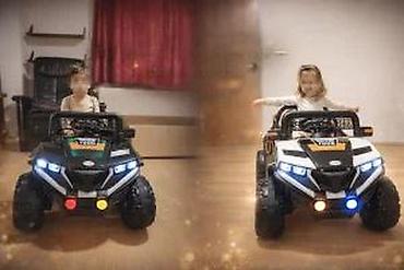 Dečiji električni automobili: Dečiji električni džip 4x4 – dvosed - Snažan off-road dizajn sa — 9