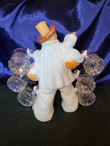 Čaše: Flasa nova za pice 1951 do 1974god. Lippelsdorf porcelan Istocna — 4