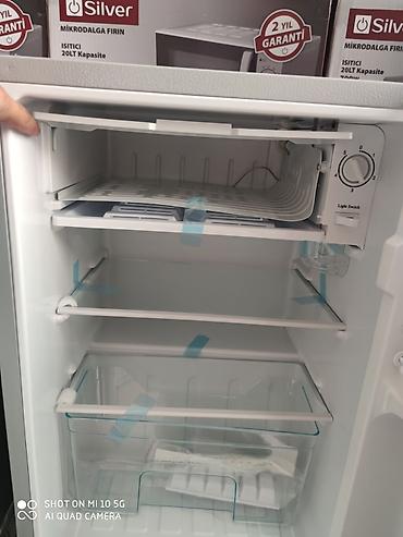 midea soyuducu: Yeni 1 qapılı Midea Soyuducu Satılır, rəng - Boz, Dolab içi — 7