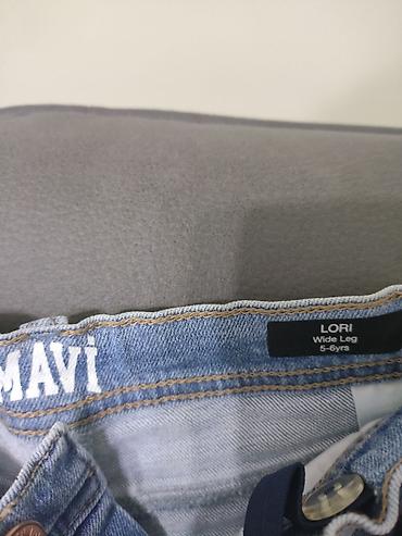 Джинсы и брюки: Məhsul:" Mavi " uşaq cinsi - Model: Wide Leg (geniş balaq) - Yaş — 2