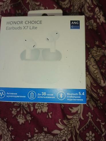vr meta quest: HONOR CHOICE Earbuds X7 Lite – simsiz qulaqcıqlar - Aktiv səs-küyün — 1
