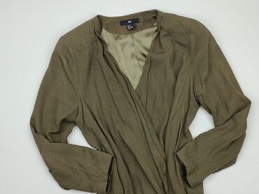 sweterek khaki: Narzutka H&M, 2XL, stan - Dobry